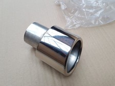 NEU Edelstahl Auspuffblende