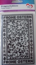 Prägeschablone "FROHE