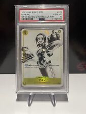 One Piece TCG Makino ST13-012 Alternate Art Karte Black & White EN PSA 10