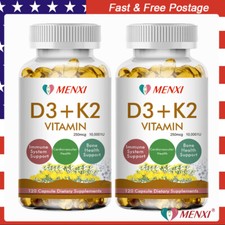 (2 Bottles) Vitamin K2 (MK7)