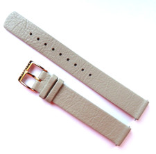 Uhrband Uhrarmband Leder Beige