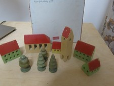 Dusyma holz häuser kirchturm