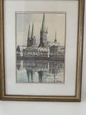 Original Aquarell & Tusche