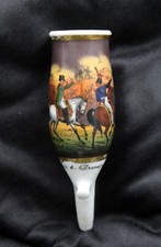 Reservisten Pfeifenkopf, Schlacht bei Dresden 19.Jahrhundert Porzellan