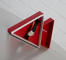 edle Dugena Jongster Edelstahl Damen Armbanduhr Handaufzug OVP Vintage 50er J.