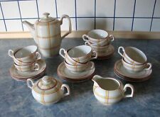 26 tlg. altes Kaffeeservice (bzw.Einzelteile) von Mitterteich Bavaria Porzellan