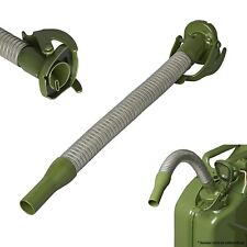 Ausgießer Metall Kanister Auslaufrohr für Benzinkanister Öl Diesel 5-10-20L