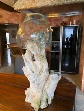 Wurzelholz Blumenvase Mangrove Wurzel Deko Root wood glass vase Little Big Horn 