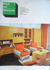 MÖBEL UND WOHNRAUM 1 - 1975 Januar DDR STADT DRESDEN in Leipzig Messe Leuchten