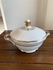 Suppenterrine, Bavaria, Goldrand und Verziehrung --- SUUUUUUUUUUUUUUUUUUPER