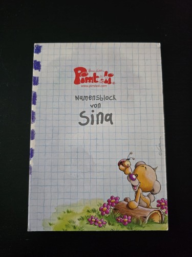 Pimboli namensblock von sina - pimboli,