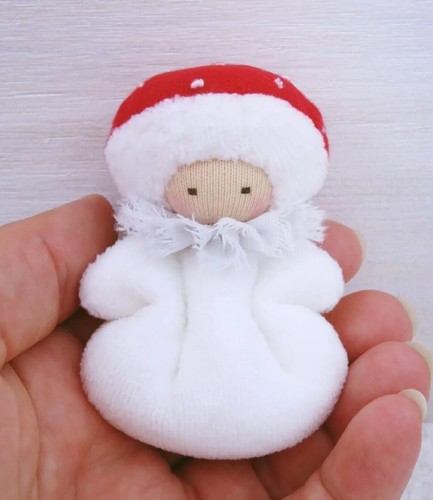 Waldorfpuppe miniatur - waldorfpuppe,