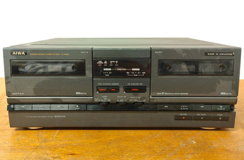 Aiwa w808 dual auto reverse - aiwa,