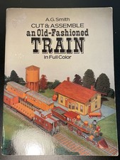 Modellbaubogen - Old-Fashioned Train - A.G.Smith - 1987