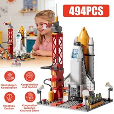 494pcs Raumfahrzeug Raketen