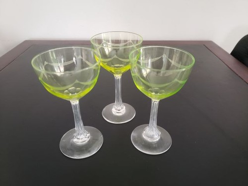Antike art déco uran - déco, glas