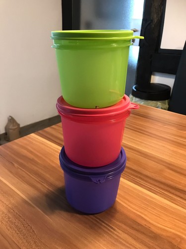 Tupperware bunte runde - bunte,