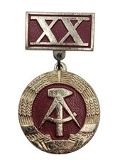 DDR Abzeichen 20 Jahre