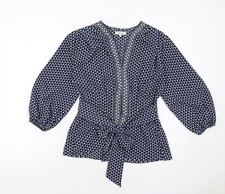 Max Studio Damenbluse blau