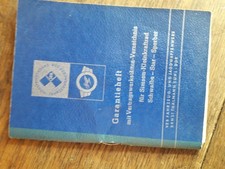 Garantieheft Für Simson