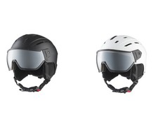 CRIVIT Skihelm Damen Herren mit selbsttönendem Visier Größenverstellsystem