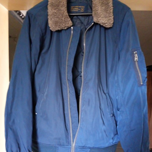Neu geile blaue - , bomberjacke