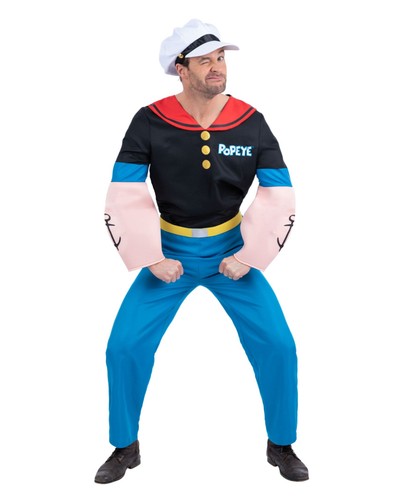 Popeye herren kostüm mit - herren,