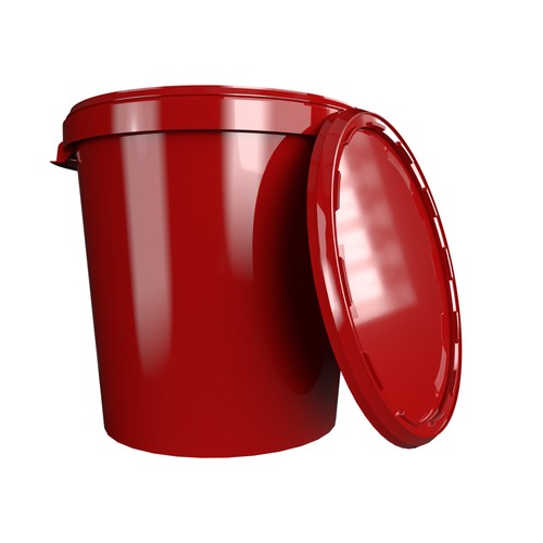 Eimer mit deckel 30l hobbock - eimer,