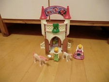 Playmobil ähnlich 4777 Elfenbeintürmchen Einhorn Prinzessin Schloss