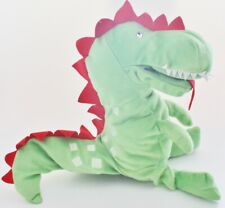 ♥ IKEA LÄSKIG Handpuppe grün Dino T-Rex Dinosaurier Stofftier Puppe ♥