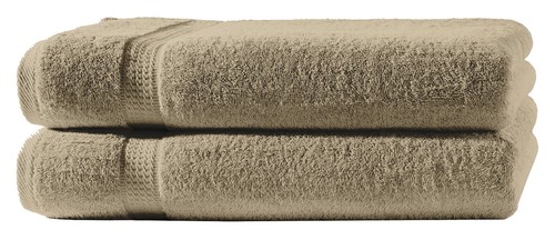 Badetücher beige 100x150 cm - 2,
