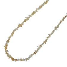 Citrin Splitterkette 90 cm endlos ohne Verschluss