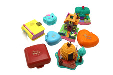8 x Polly Pocket Bluebird & Figur Konvolut