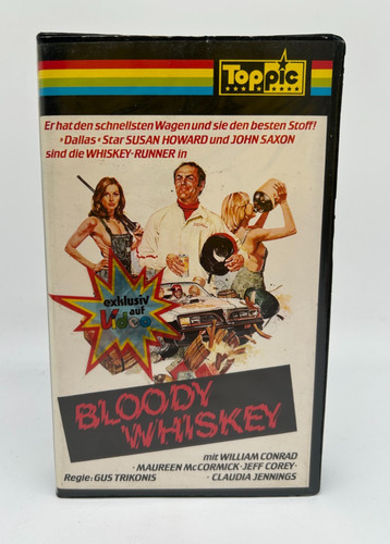 Bloody whiskey vhs video - whiskey,
