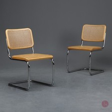 Thonet S32 Freischwinger Buche