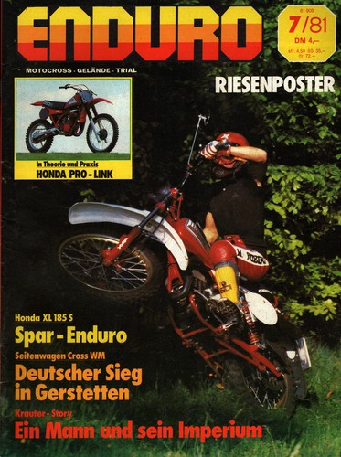 Zeitschrift enduro moto - enduro,
