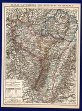 Landkarte anno 1896 -