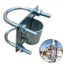 Antennenmast-Klemmhalterung, Mastmontage-Adapter, Antennen-Clip, Mastklemme für