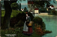 CPA AK Hessische Trachten