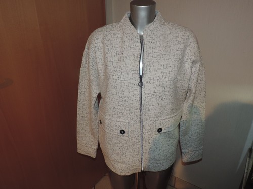 Cecil sweatjacke offwhite - cecil,