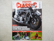 Motorrad Classic Heft 4/'01 BMW R11 Moto Guzzi GTC NSU Opel Werner BMZ Puch