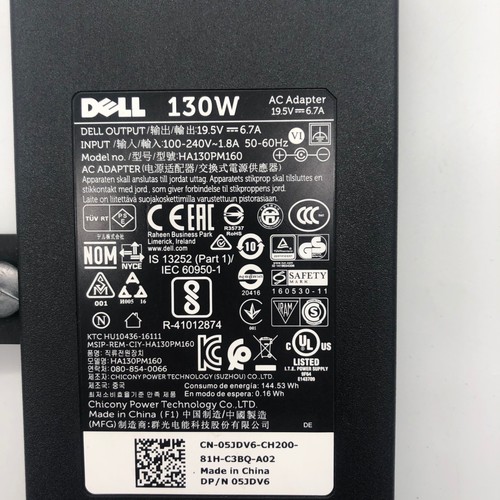 Dell 130w netzteil - 130w, 19,5v