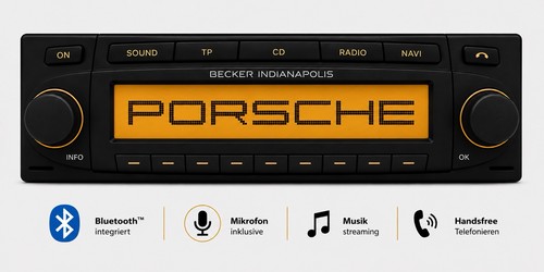 Porsche indianapolis autoradio - indianapolis,