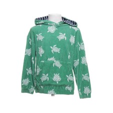 Mini Boden, Kapuzenpullover, Größe: 128, Grün/Weiß, Baumwolle/Polyester #X88