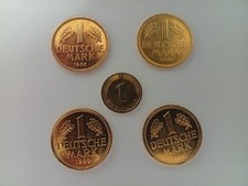 4 GOLD DM / MARK MÜNZE -