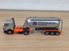 Herpa Mercedes Benz Silo-Sattelzug "Rüdersdorfer Zement" - SELTEN - 1:87