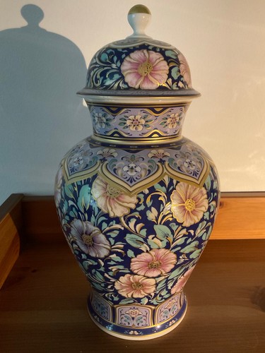 Vintage deckelvase von kaiser - deckelvase,