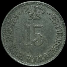 NOTGELD: 15 Pfennig 1916, "BIENENKORB". Funck 109.3. EGGENFELDEN / BAYERN.