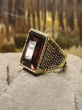 Herren Ring Gr 57 in Gold