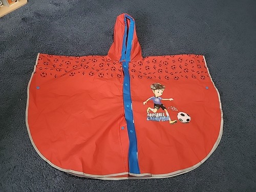 Regencape fussball kinder - kinder, rot